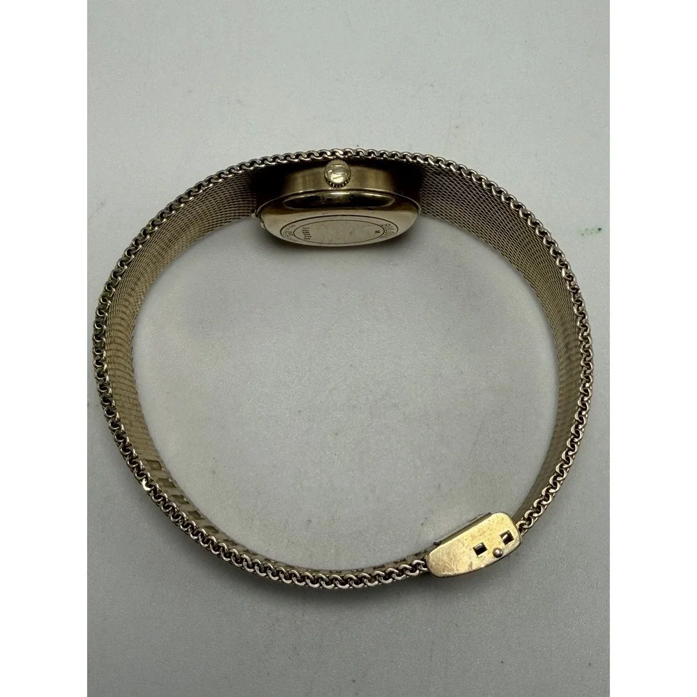 Bulova Accutron 10K Gold Filled New Battery N2 Vintage 1972 Watch 25MM‎ 7